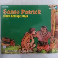 Santo patrick cinta berlapis baja
