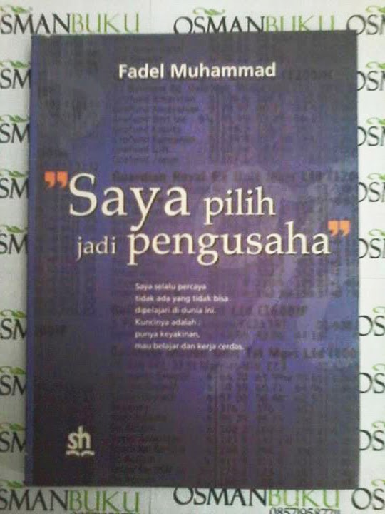 Saya Pilih Jadi Pengusaha