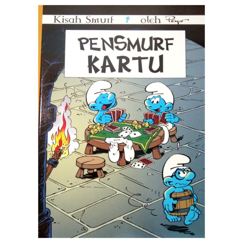 Smurf :  Pensmurf Kartu / Peyo