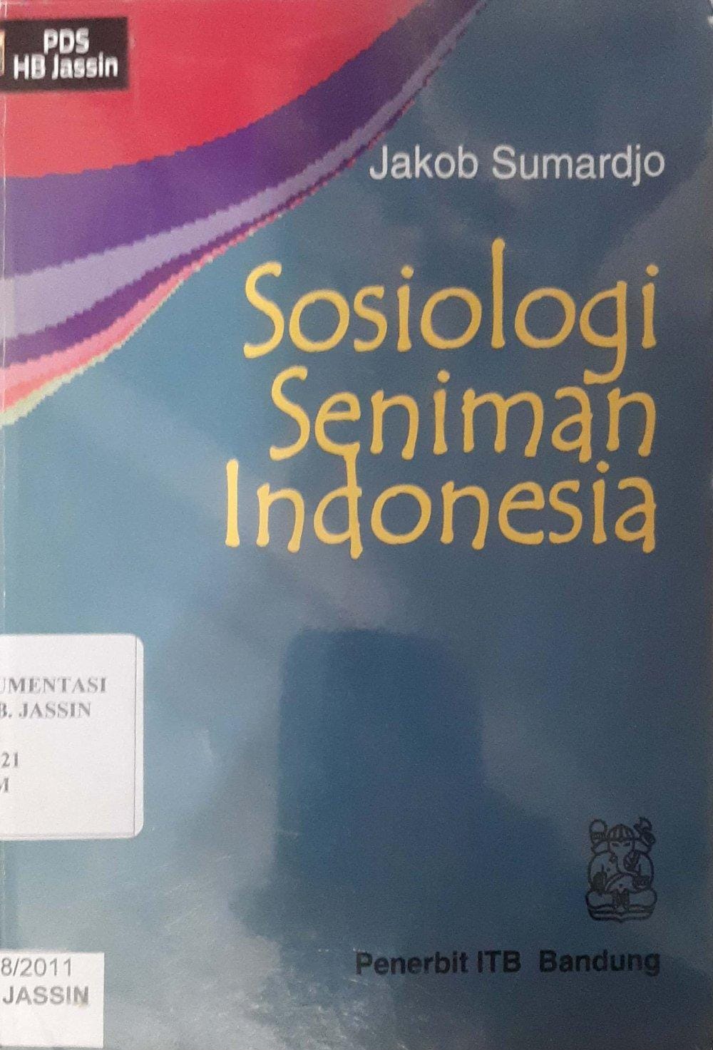 Sosiologi Seniman Indonesia