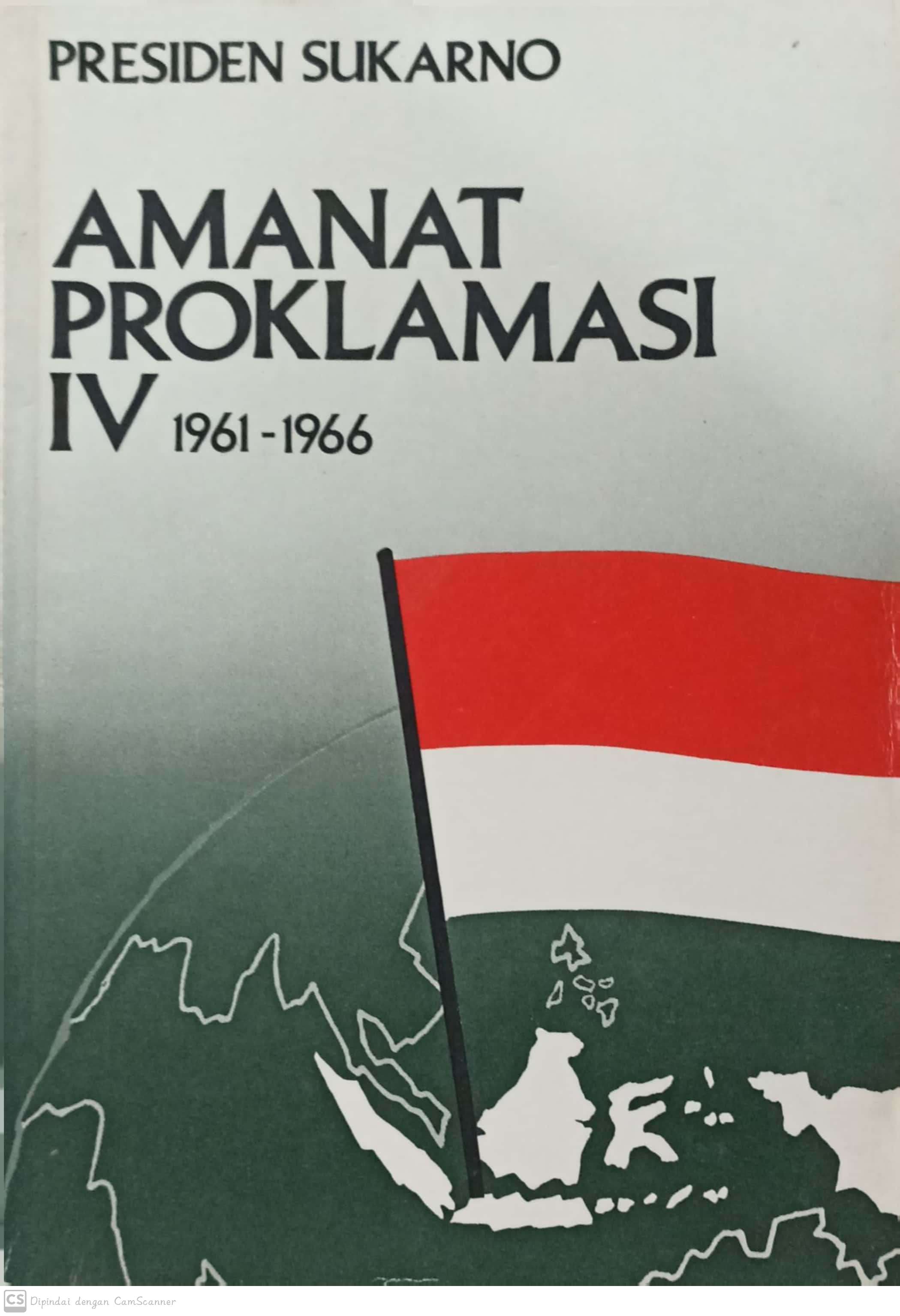 Amanat proklamasi IV : 1961-1966