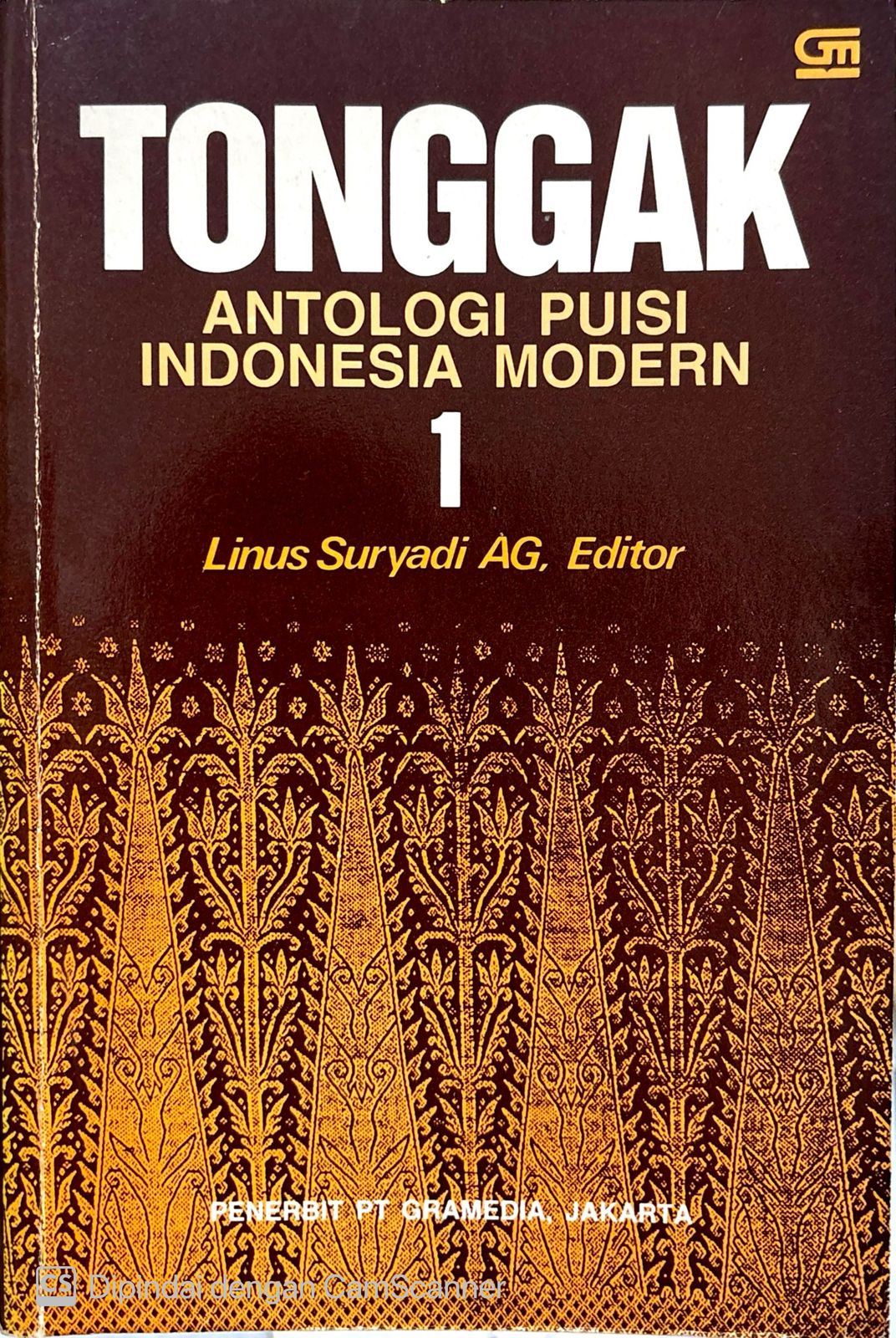 Tonggak Antologi Puisi Indonesia Moderen 1