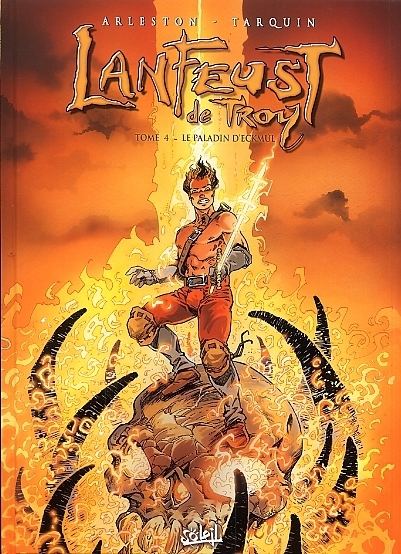 Lanfeust of troy :  Paladin dari Eckmul / Christophe Arleston ; ilustrator : Didier Tarquin ; editor : Maria Adisrstika ; penerjemah : Achmad Farhandi Yasa Saputra