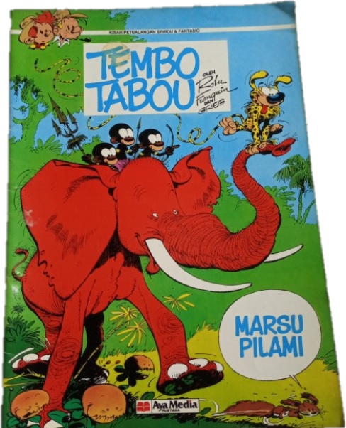 Petualangan Spirou dan Fantasio : Tembo Tabou dan kisah lain Marsupilami