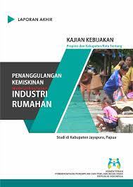 Program penanggulangan kemiskinan berbasis pembardayaan usaha mikro dan kecil