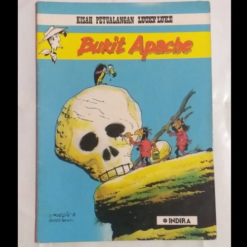 Lucky Luke :  bukit apache / Goscinny, Morris; penerjemah : Amanda Triadewi Kusumorini; editor : Niken Djokosuratno