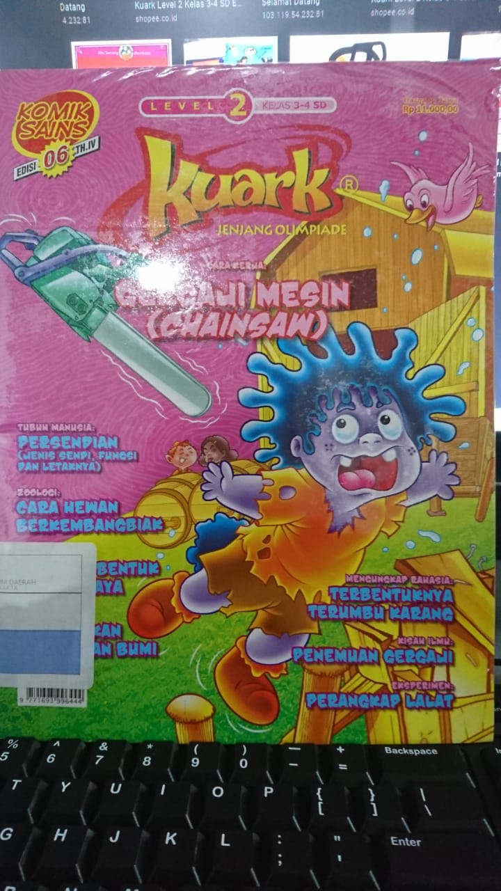 Kuark : Cara Kerja gergaji mesin ( Chaninsaw )