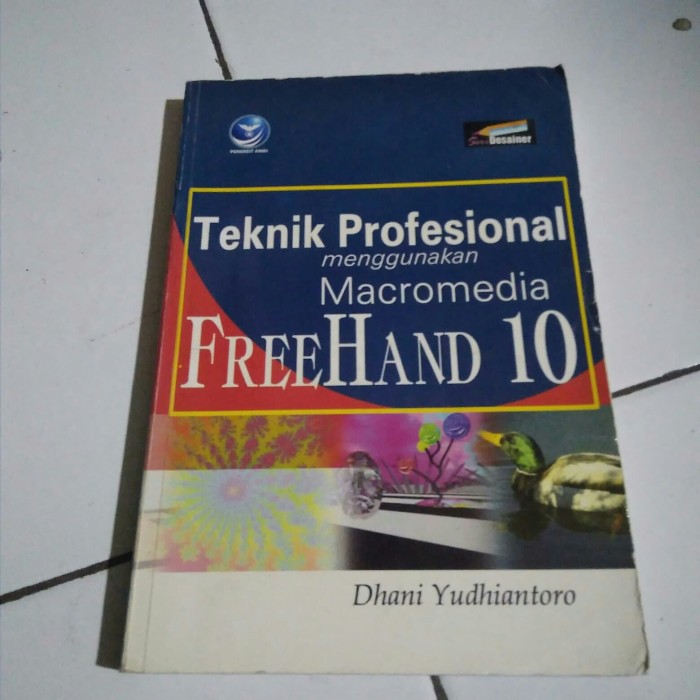 Teknik Profesional: menggunakan Macromedia FreeHand 10