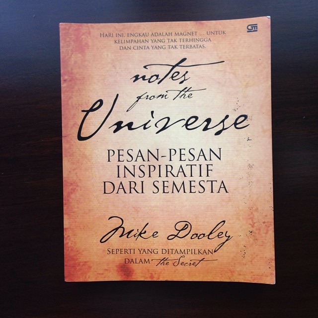 Notes from the universe : Pesan pesan inspiratif dari semesta