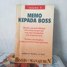 Memo Kepada Boss, volume 4