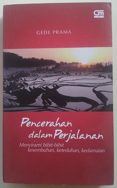 Pencerahan dalam perjalanan : menyirami bibit-bibit kesembuhan, keteduhan, kedamaian