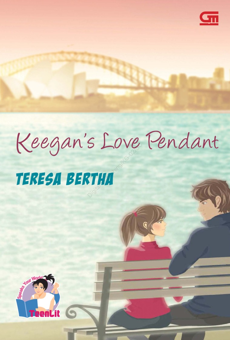 Keegan's love pendant