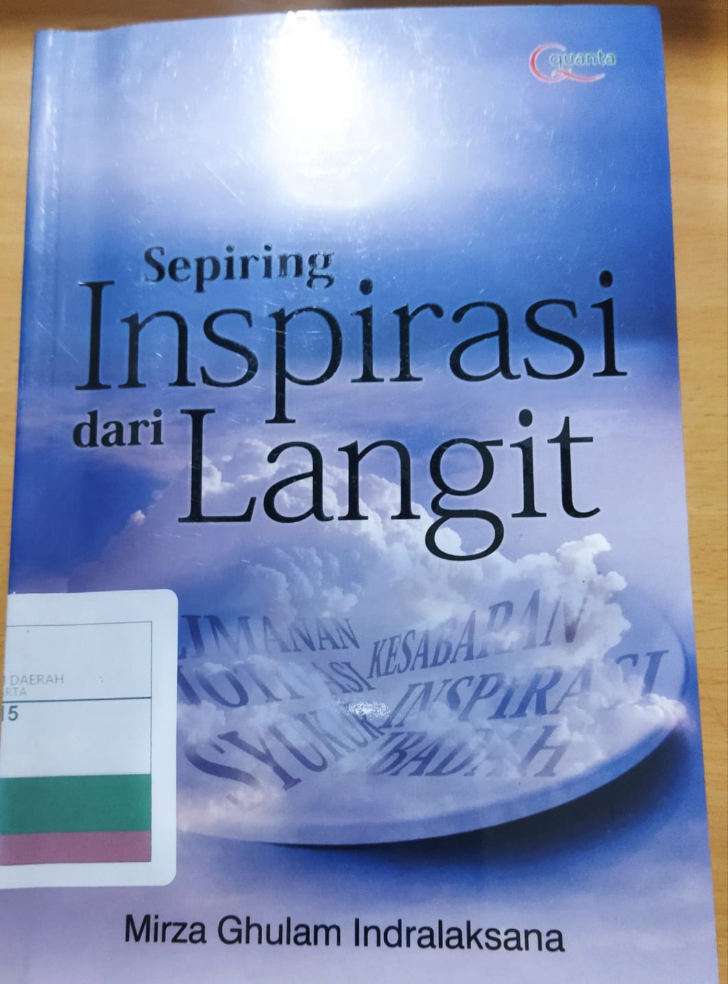 Sepiring inspirasi dari langit