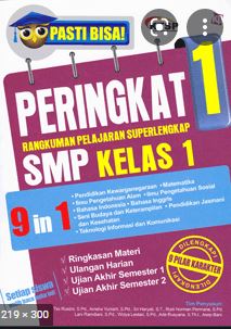 PASTI bisa peringkat 1 : rangkuman pelajaran superlengkap SMP kelas 1