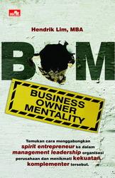 BOM = : Business owner mentality