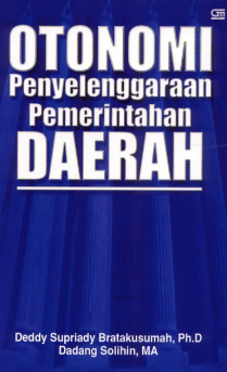 Otonomi Penyelenggaraan Pemerintahan Daerah