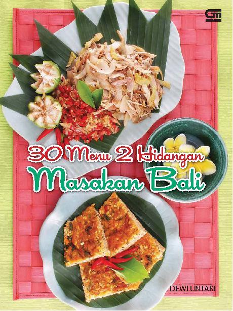 30 Menu 2 hidangan masakan Bali