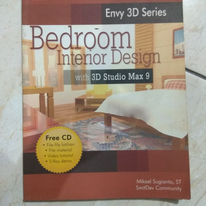 Envy 3D series : Bedroom, interior design with 3D studio max 9
