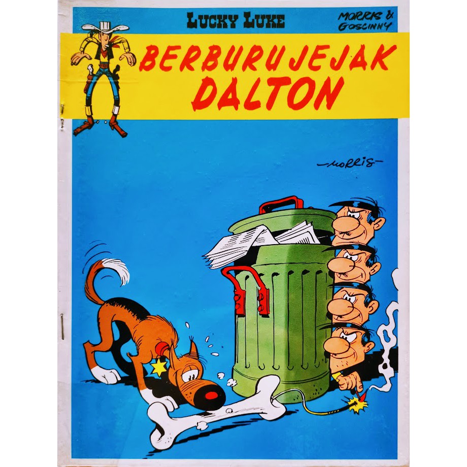 Lucky Luke :  berburu jejak dalton / R. Goscinny, Morris ; penerjemah, Fandi Achmad Shofwan ; editor, Niken Djokosuratno S.