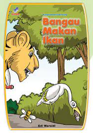 Bangau makan ikan