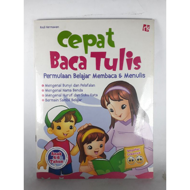 Cepat baca tulis : permulaan belajar membaca & menulis