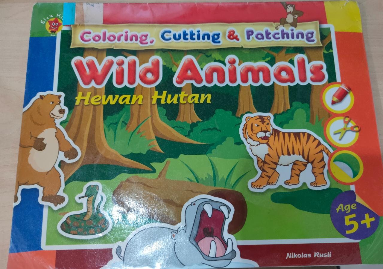 Wild animals : hewan hutan / Nikolas Rusli