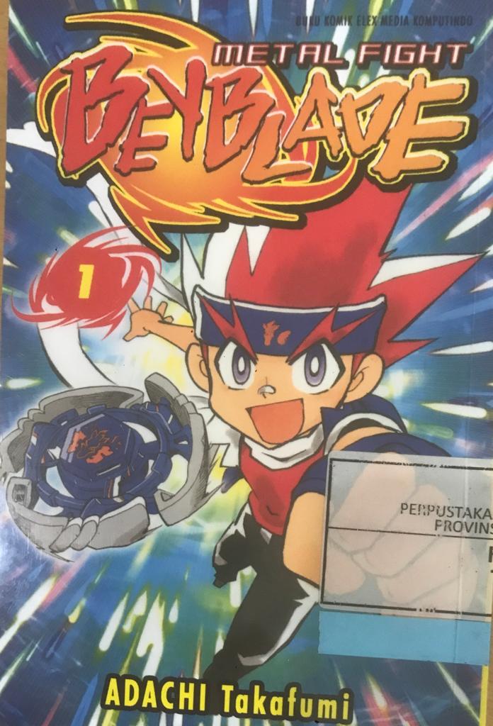 Metal fight beyblade buku 1