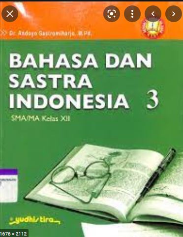 Bahasa dan sastra Indonesia 3 :  SMA/MA kelas XII / Andoyo Sastramiharjo ; Editor : Bida Palupi, Catur Sukono
