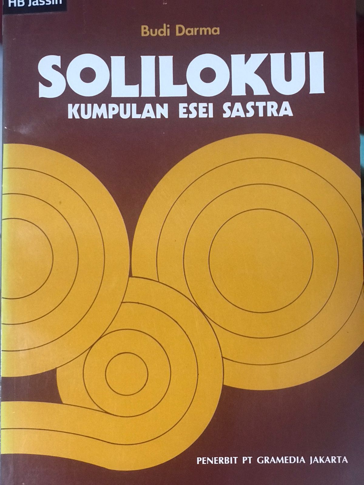 Solilokui : kumpulan esei sastra