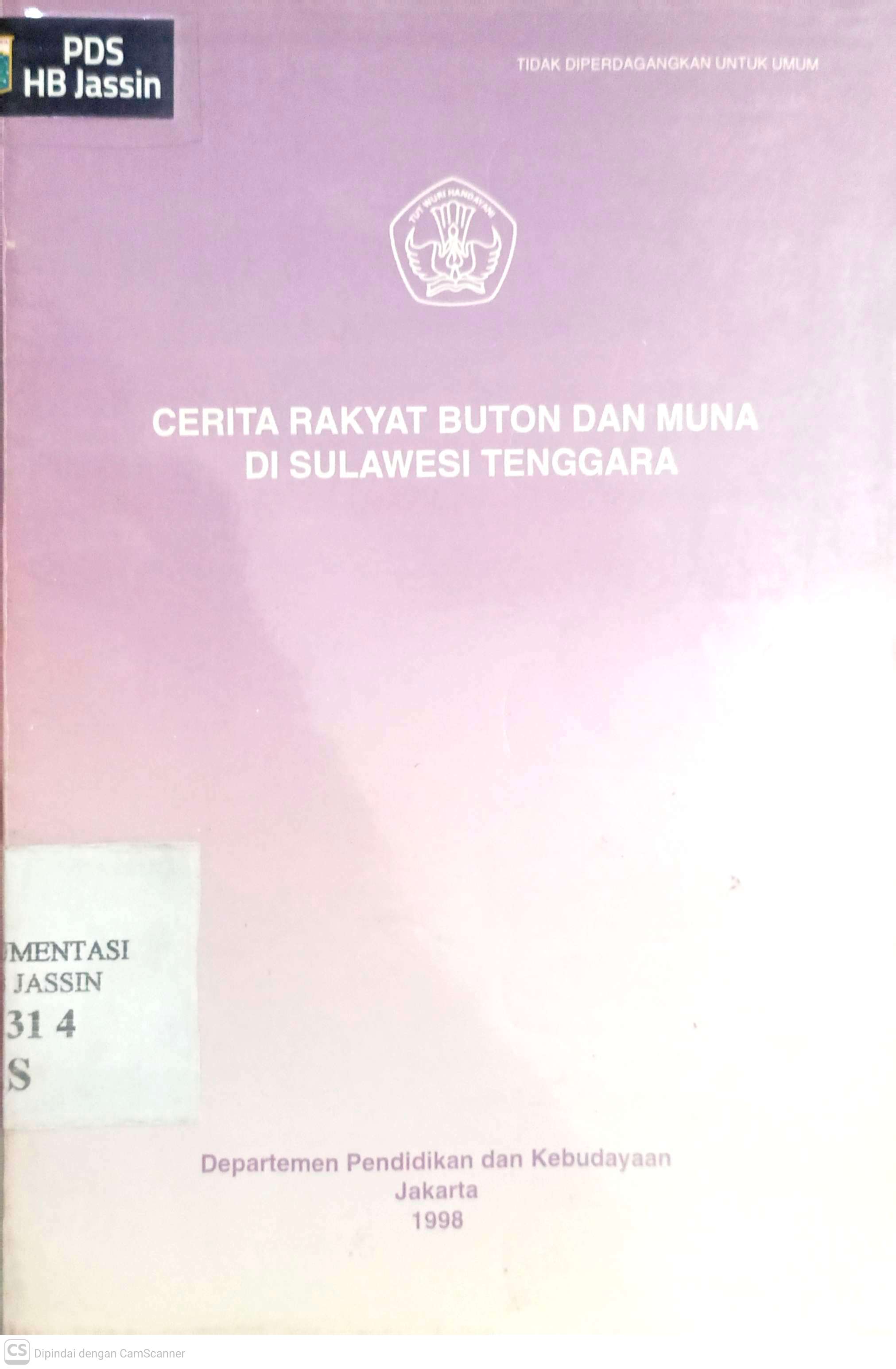 Cerita rakyat Buton dan Muna di Sulawesi Tenggara