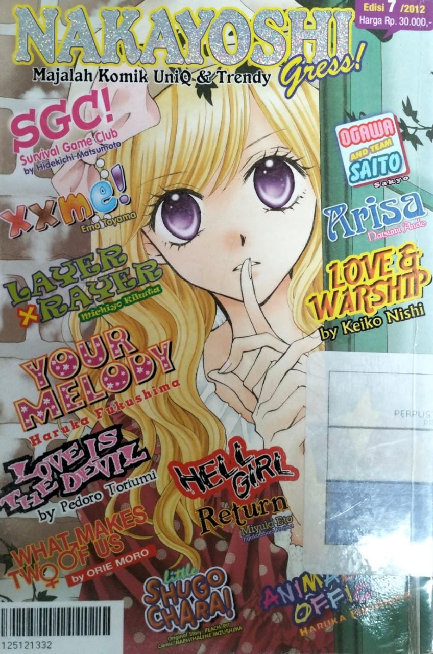 NAKAYOSHI edisi 7 : majalah komik uniq & trendy gress!