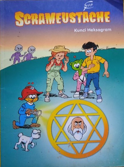 Scrameustache : kunci heksagram