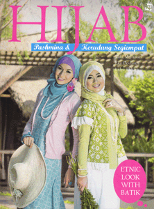 Hijab : pashmina dan kerudung segiempat