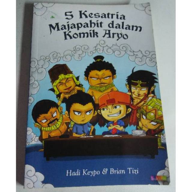 5 kesatria majapahit dalam komik Aryo