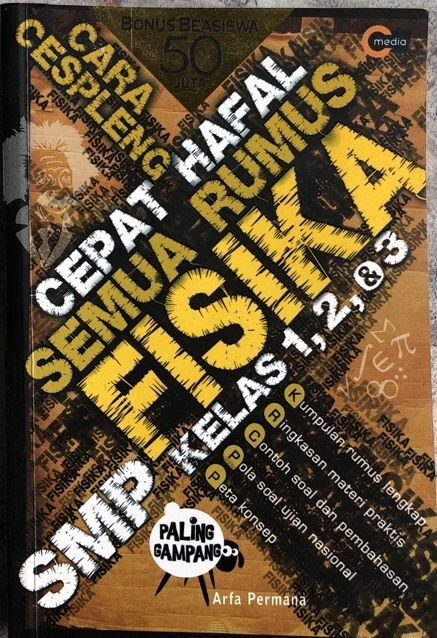 Cara cespleng cepat hafal semua rumus fisika SMP kelas 1,2,3