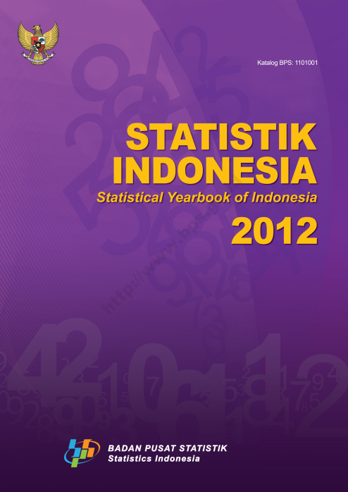 Statistik Indonesia : Statistical yearbook of Indonesia 2012