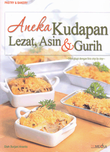 Aneka kudapan lezat, asin dan gurih