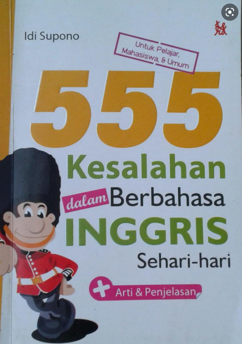 555 kesalahan dalam berbahasa Inggris sehari-hari