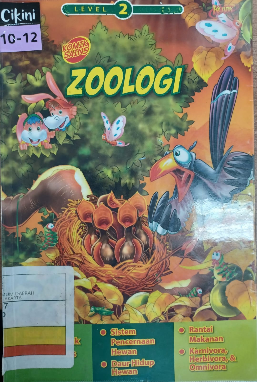Komik sains zoologi : level 2 kelas 3-4 SD