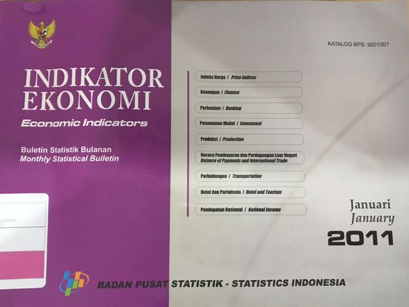 Indikator Ekonomi : Buletin Statistik Bulanan Bulan Januari 2011