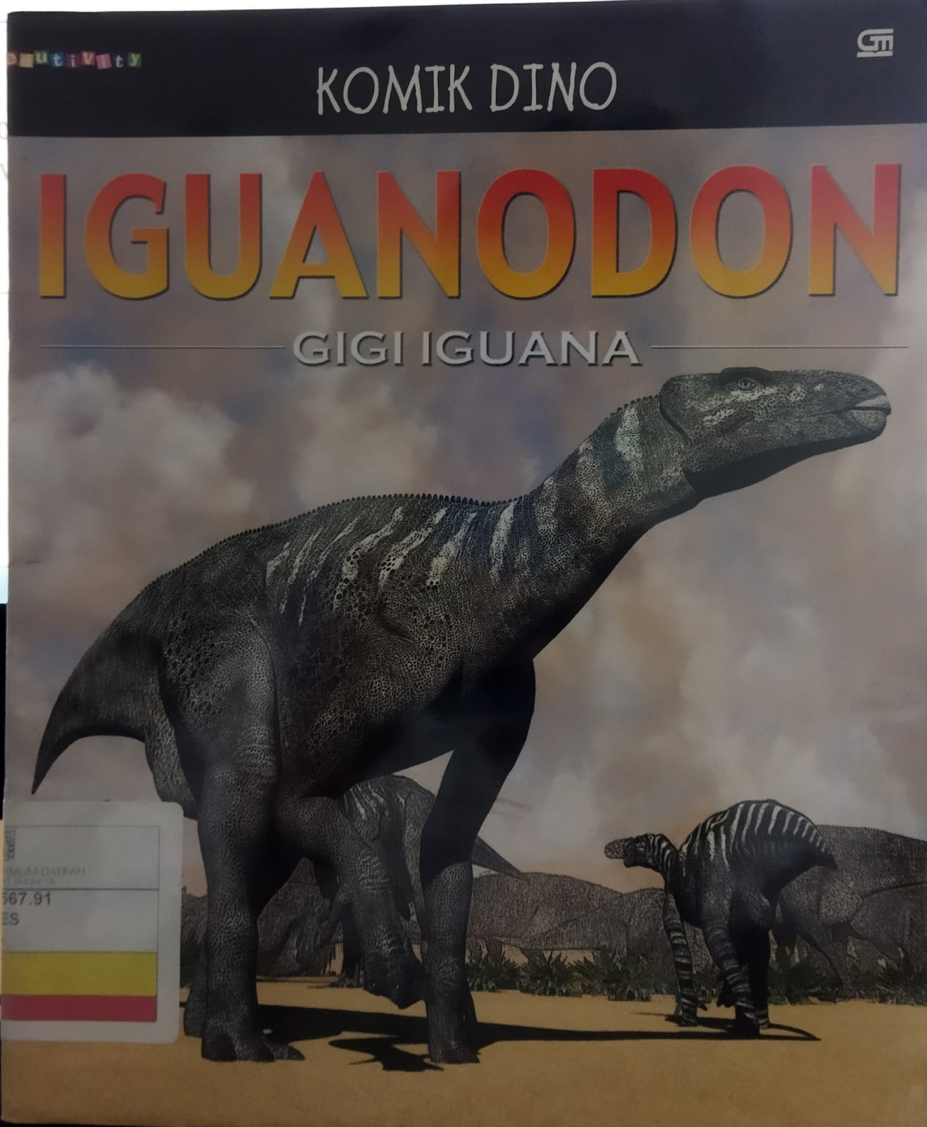 Komik dino iguanodon : Gigi Iguana