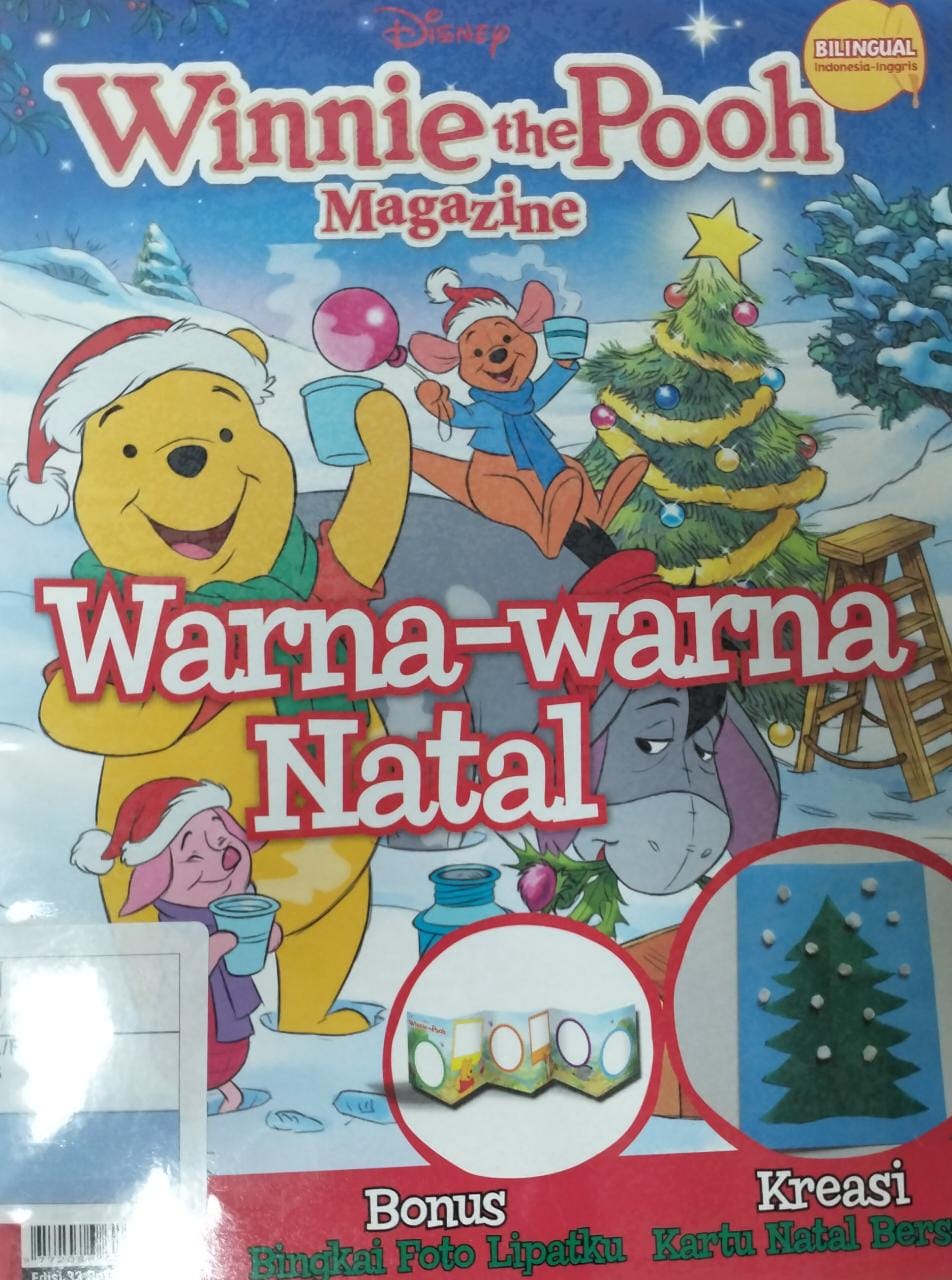 Winnie the Pooh magazine : warna-warna natal