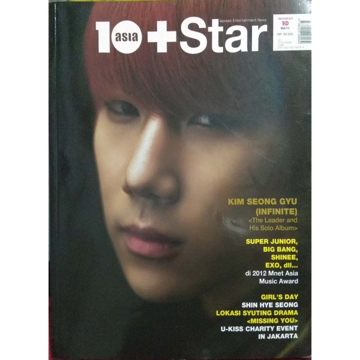10+ Star Asia Vol 11 : Korean Entertainment News