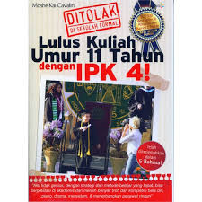 Lulus kuliah umur 11 tahun dengan ipk 4!