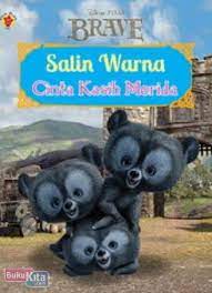 Salin warna brave : Cinta kasih Merida