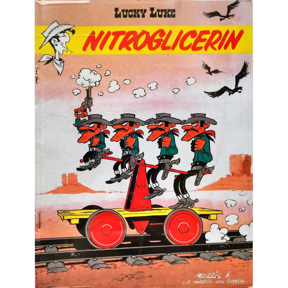 Lucky Luke :  Nitroglicerin / Morris, Lo Hartog van Banda ; penerjemah : Fandi Achmad Shofwan ; editor : Niken Djokosuratno S.