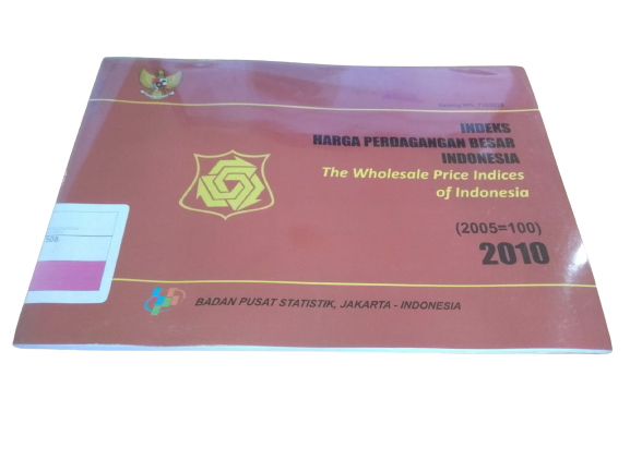 Indeks harga perdagangan besar Indonesia : (2005=100) 2010