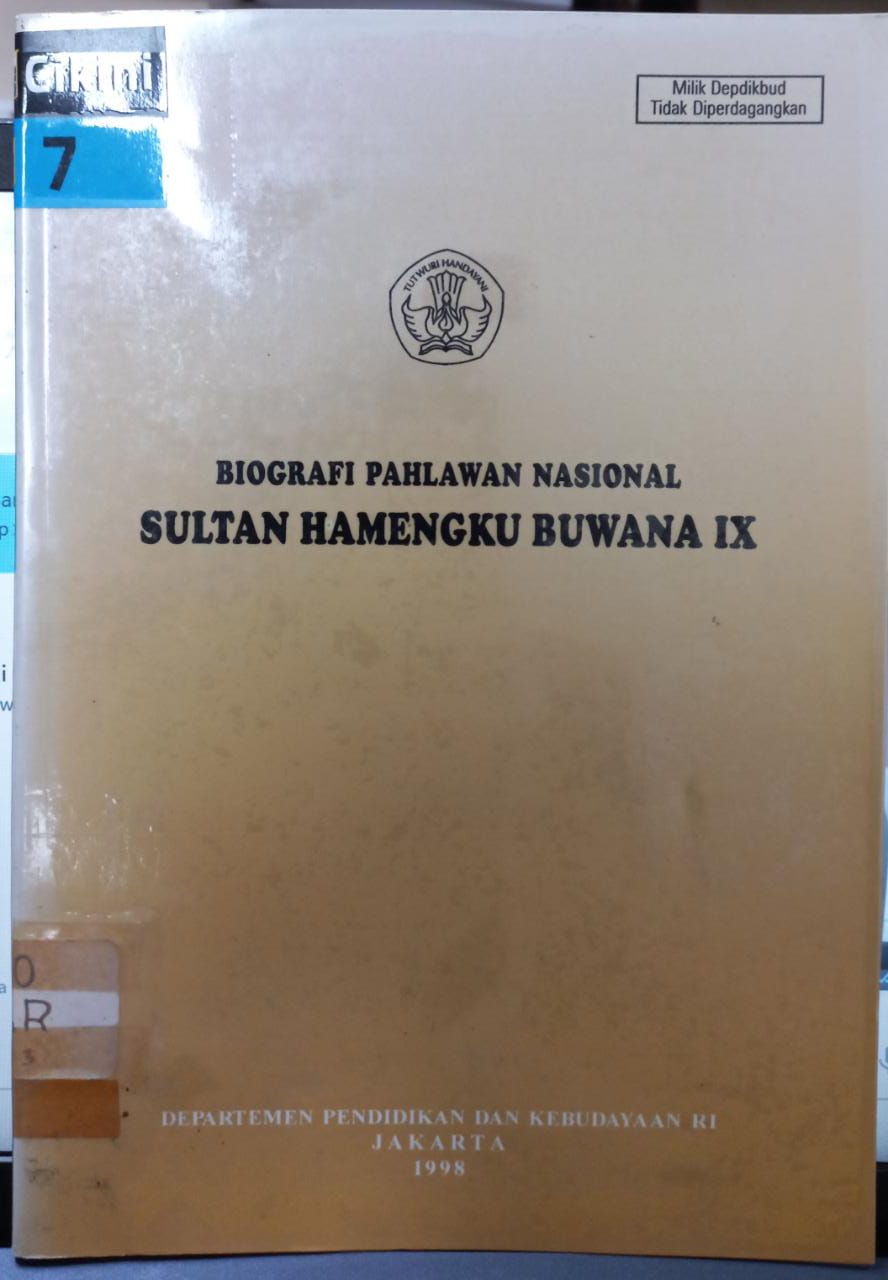 Biografi pahlawan nasional Sultan Hamengku Buwana IX