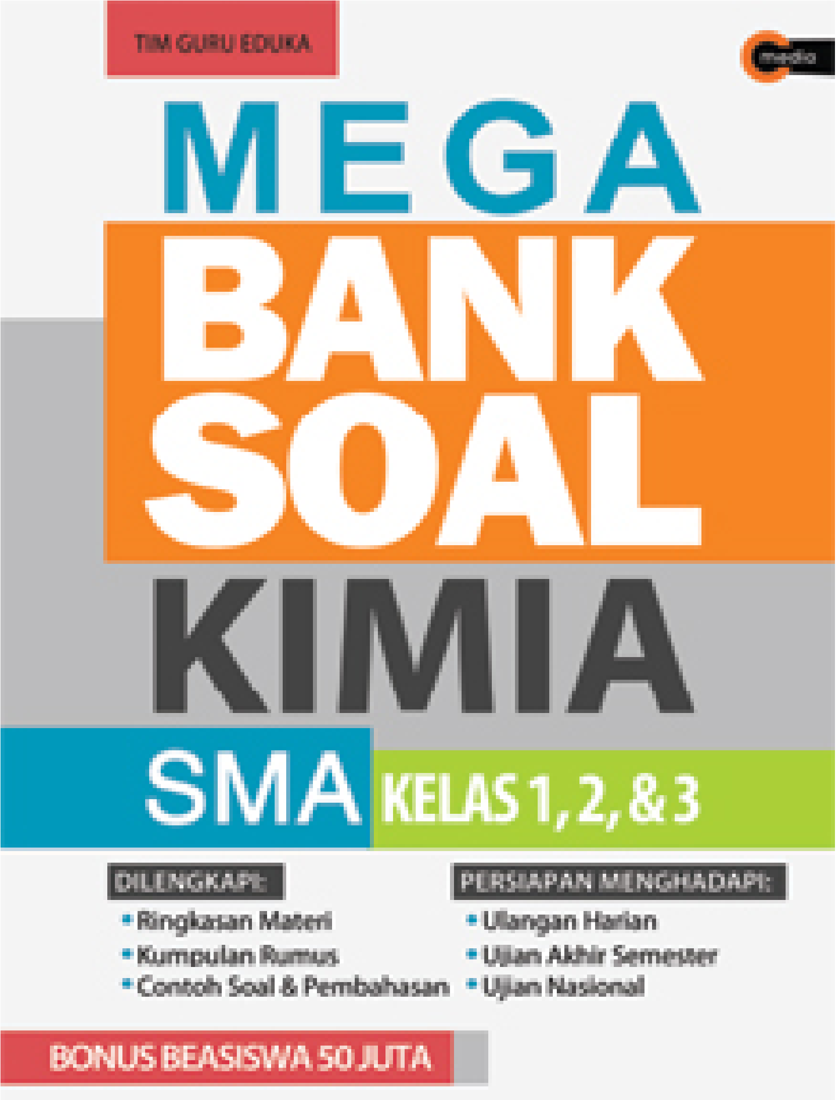 Mega bank soal kimia SMA kelas 1,2, & 3