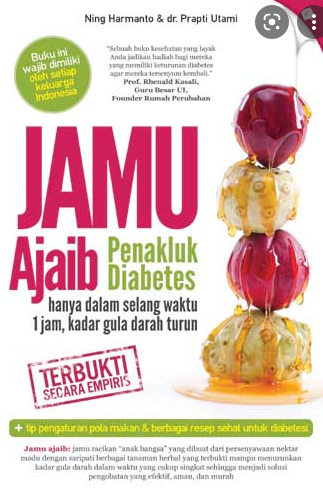 Jamu ajaib penakluk diabetes : Hanya dalam selang waktu 1 jam, kadar gula darah turun